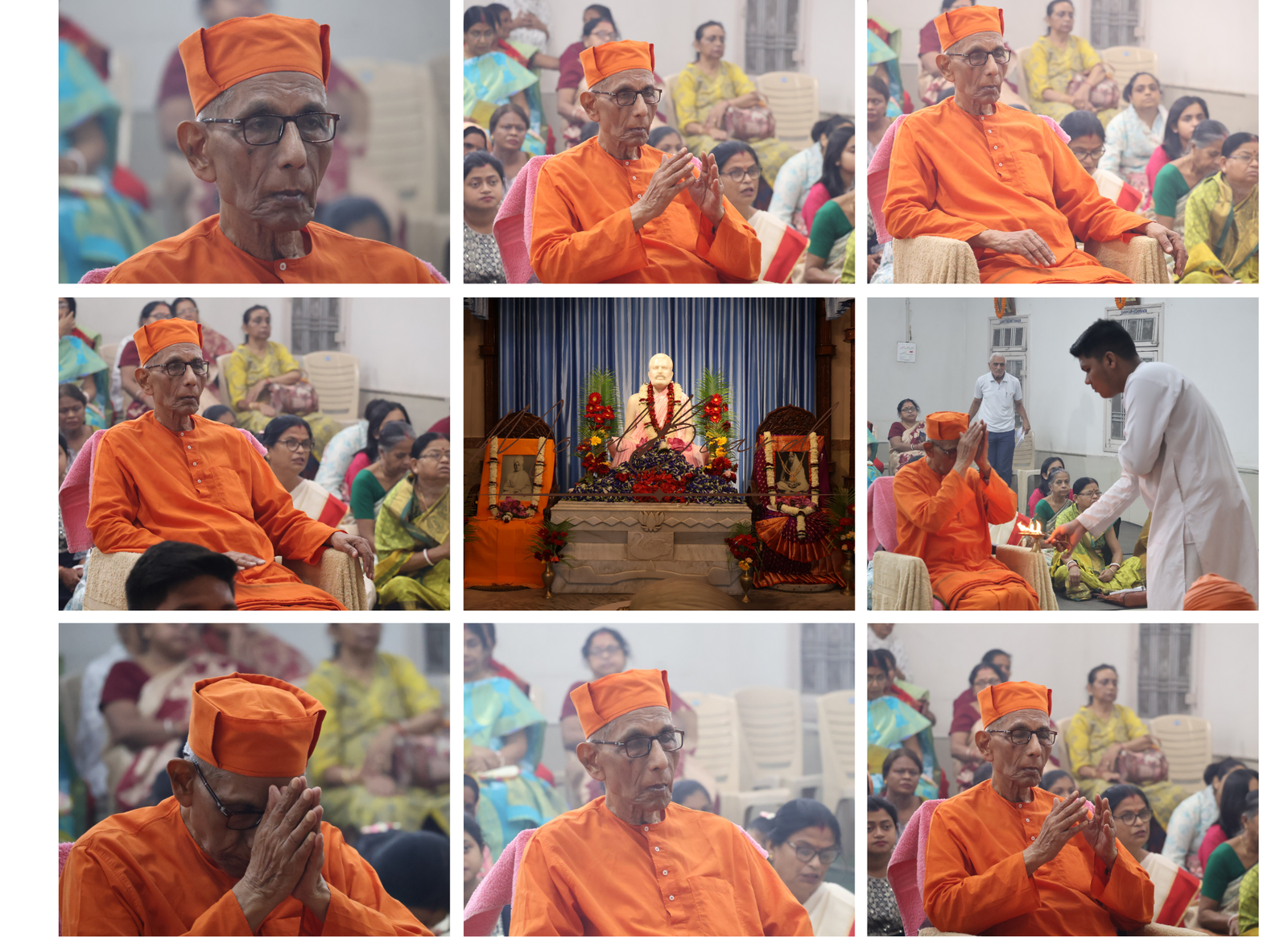 Srimat Swami Suhitananda Ji Maharaj’s Bilaspur Visit